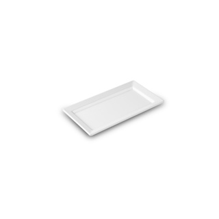 Travessa Retangular Gastronorm Haus Concept 32,5 x 17,2 x 3 cm Branco