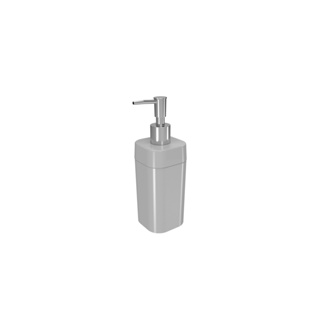 Porta Sabonete Líquido Álcool Gel Coza Splash 290 ml Cinza Frio