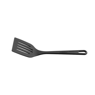 Espátula Perfurada Brinox Nylon 31 cm Preto