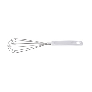 Batedor Manual Fouet Brinox Asti Aço Inox 25 cm Branco