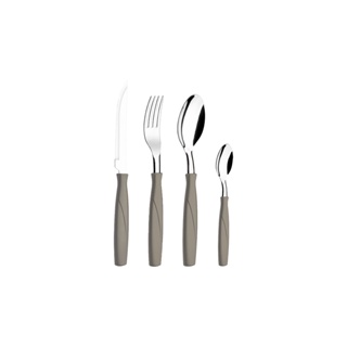 Faqueiro Brinox Itaparica 16 Peças Warm Gray