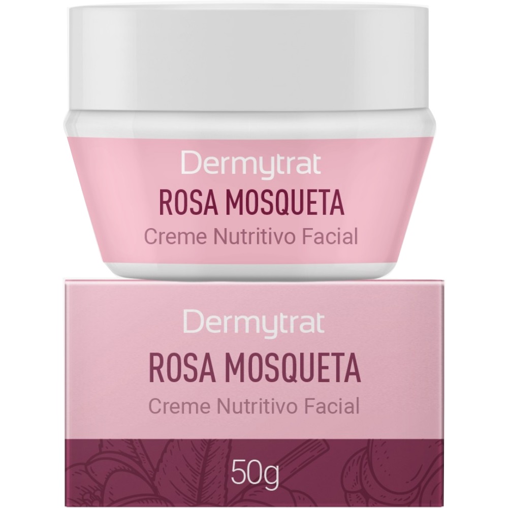 Creme Facial Rosa Mosqueta Dermytrat 50G | Shopee Brasil