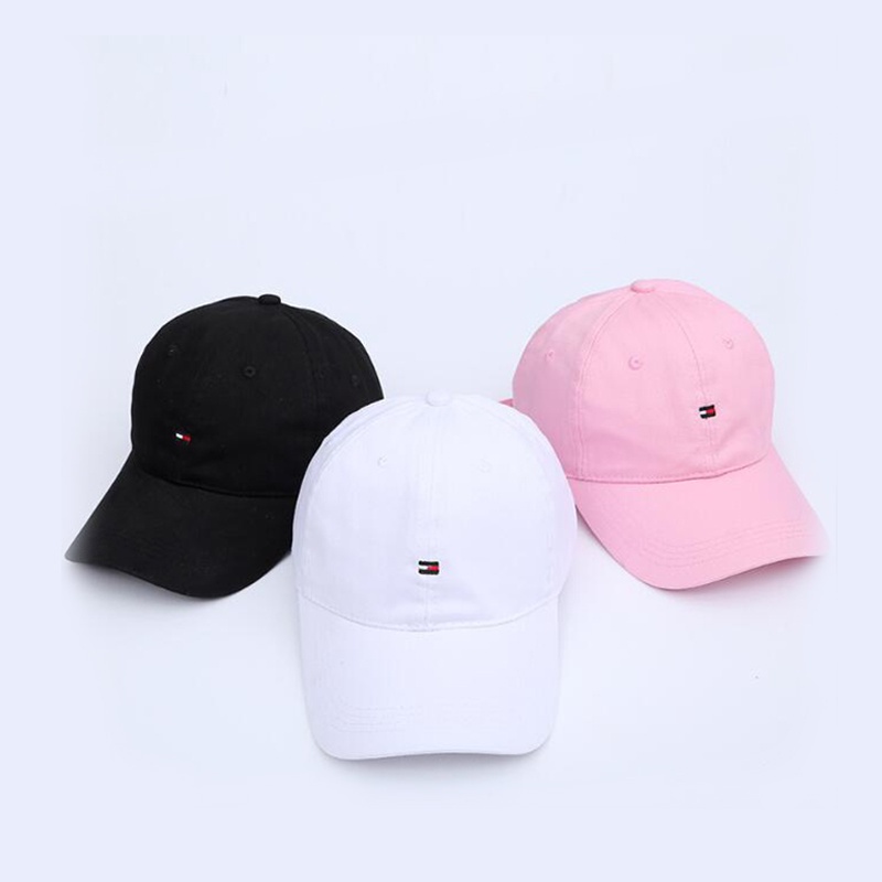 Moda Cor Sólida Boné De Baseball Hip Hop Homens Mulheres Chapéu De Sol Bordado
