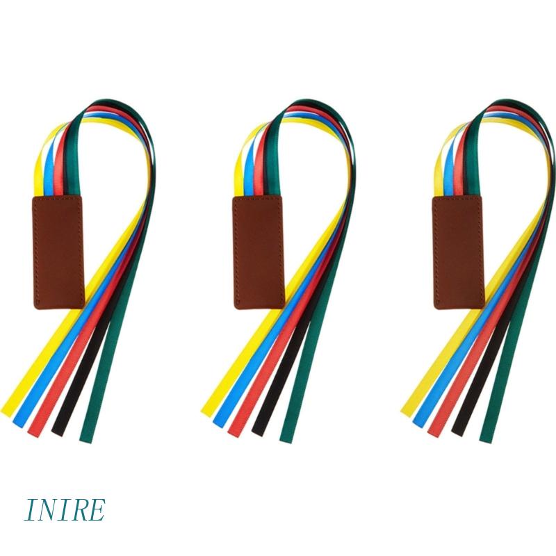 IRE 3 Peças Bookmarks Bíblicos Fita Marcadores Fitas Coloridos Páginas Livros Couro Artificial Para