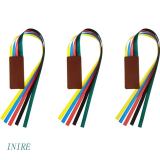 IRE 3 Peças Bookmarks Bíblicos Fita Marcadores Fitas Coloridos Páginas Livros Couro Artificial Para