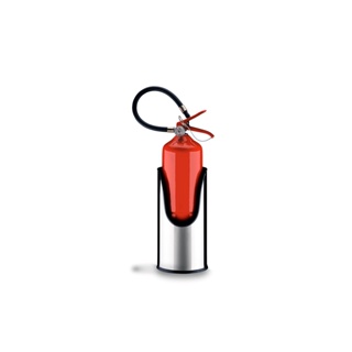 Suporte Para Extintor De Incêndio Brinox Decorline Ø 20 x 41 cm Aço Inox