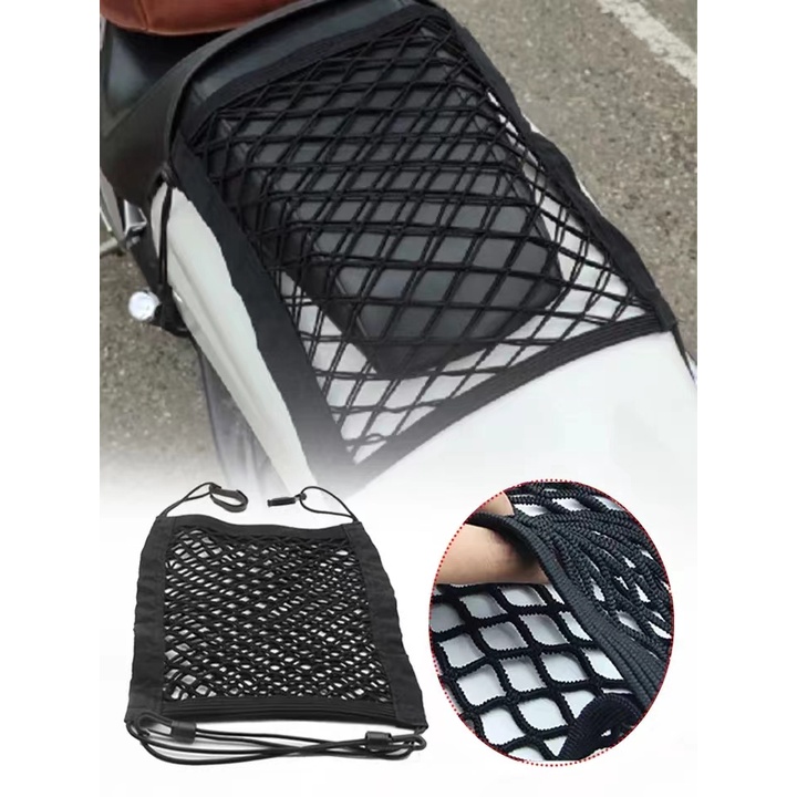 25x30cm motocicleta flexível porta-malas gancho de rede saco de armazenamento capacete caixa de armazenamento saco de rede