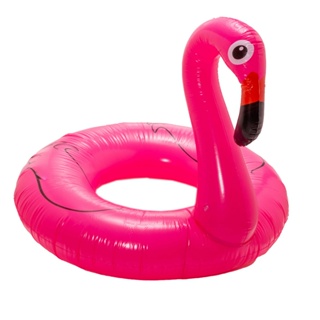 Boia de Flamingo Rosa Adulto Digital Influencer