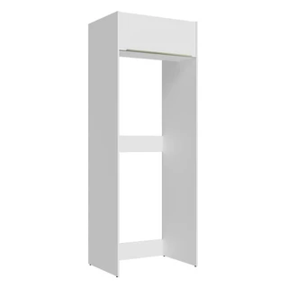 Porta-Geladeira Madesa Lux 1 Porta Basculante - Branco/Branco Veludo em Oferta na Shopee