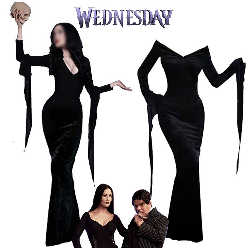 Quarta-feira addams quarta-feira cosplay peruca resistente ao calor do  cabelo sintético feminino senhoras halloween festa carnaval adereços  roleplay - AliExpress