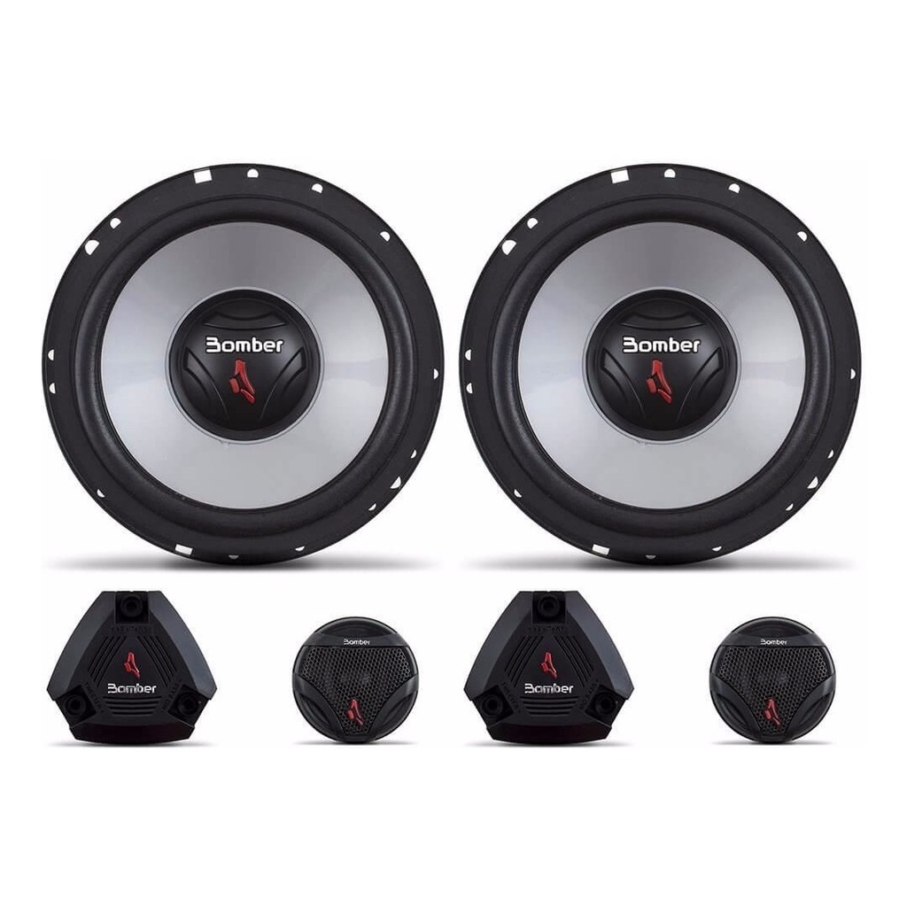 Kit 2 Vias 6 Bomber UpGrade - 200 Watts RMS