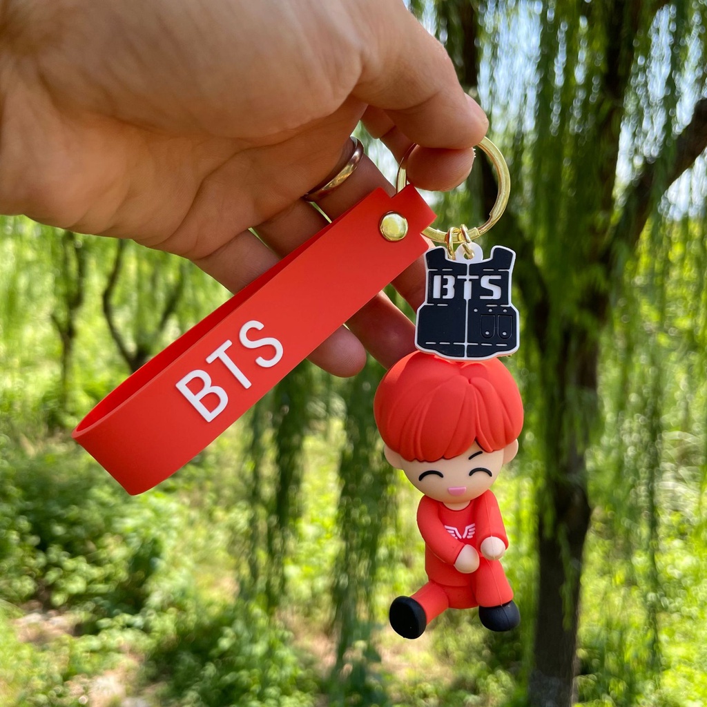 BTS  109 コラボ　キーホルダー　V ジョングク  ジン　SUGA RM Chaveiro BTS V JUNG KOOK JIMIN JIN J-HOPE RM SUGA Boneca Figura De
