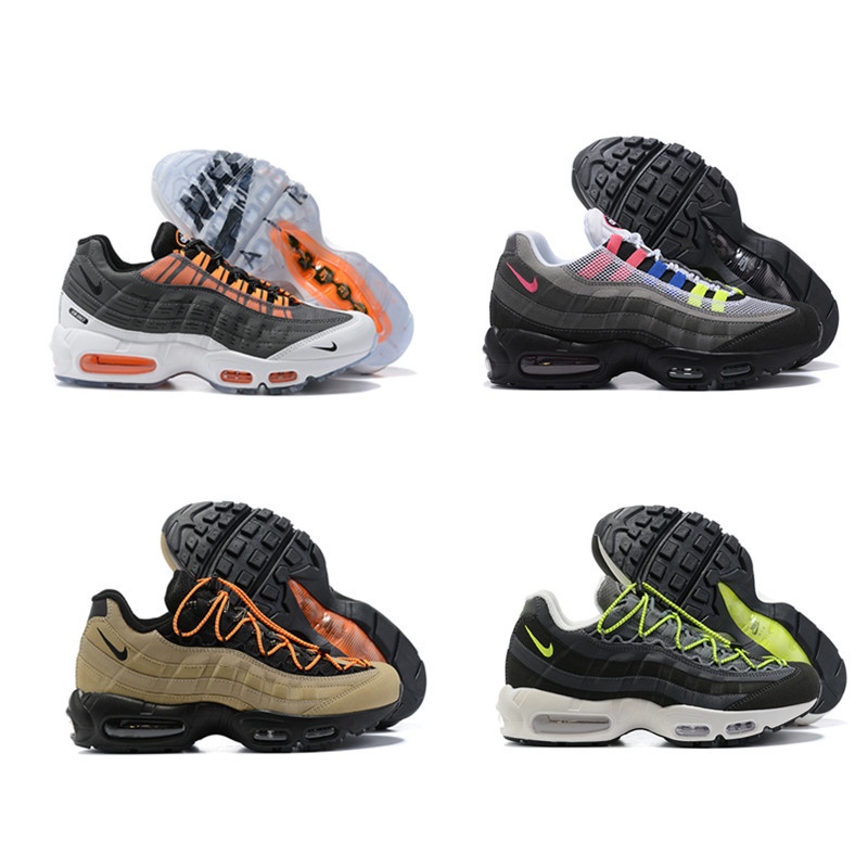 Nk Air Max 95 Sapatos Casuais Masculinos Sapatos de Caminhada Sapatos de Corrida Esportiva