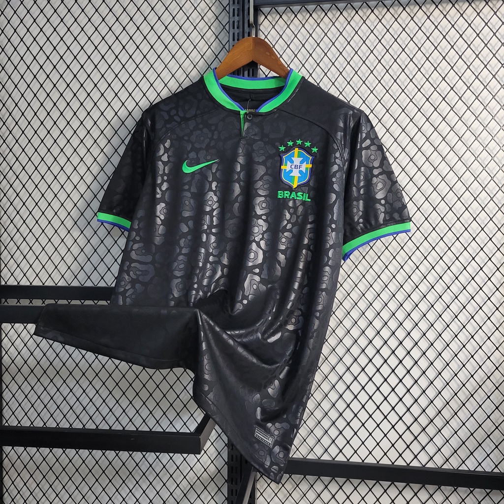 Camisa do Brasil Preto em Promoção na Shopee Brasil 2024