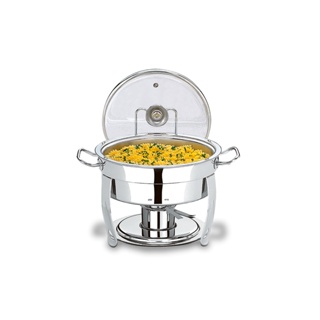 Rechaud Redondo Brinox Savoy 5 Litros 31 x 43 cm Aço Inox