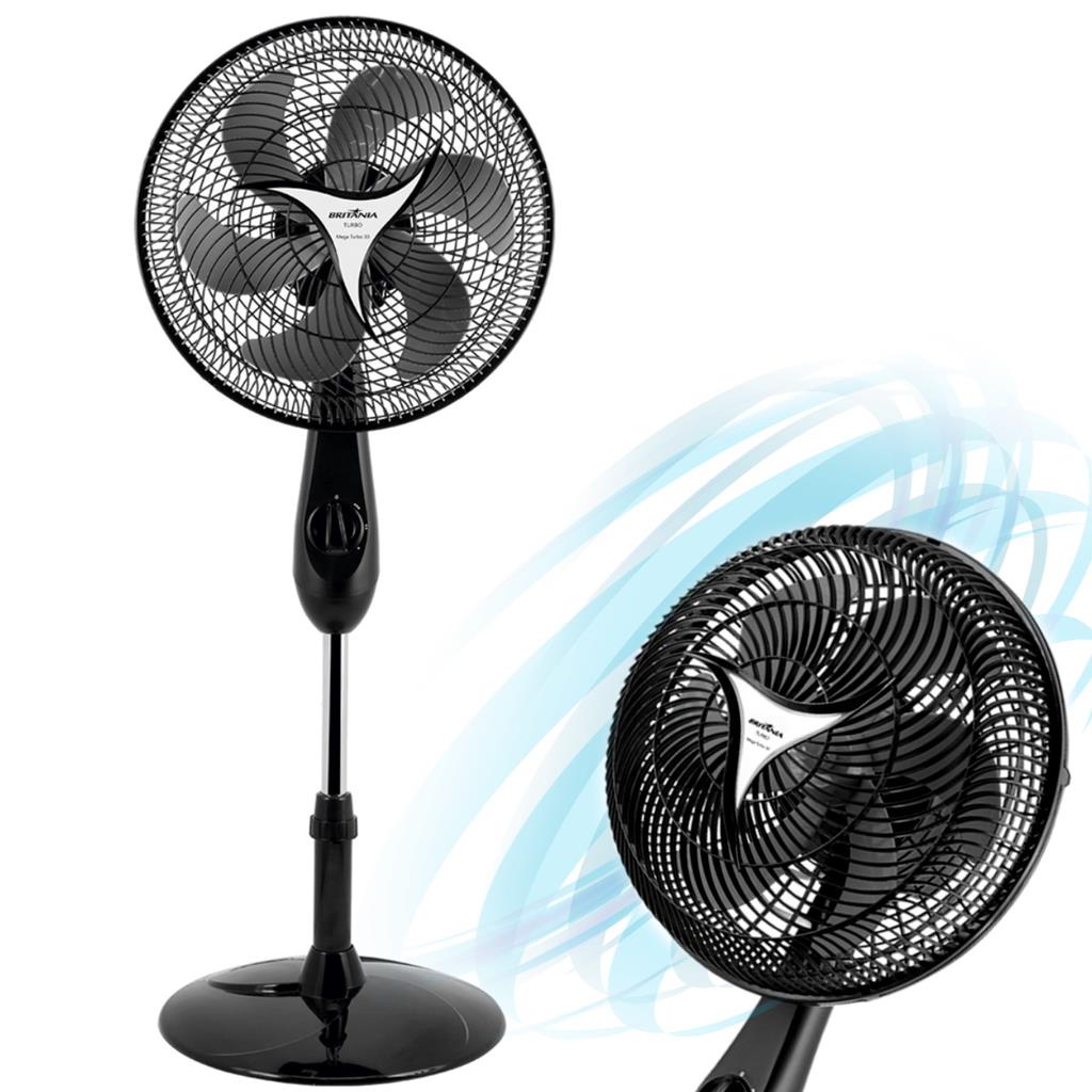 VENTILADOR DE COLUNA TURBO MAX FORCE 75W POTENTE 30CM 6 PAS | Shopee Brasil