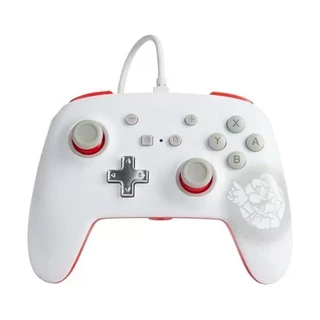 Controle Super Mario White Power A - Nintendo Switch