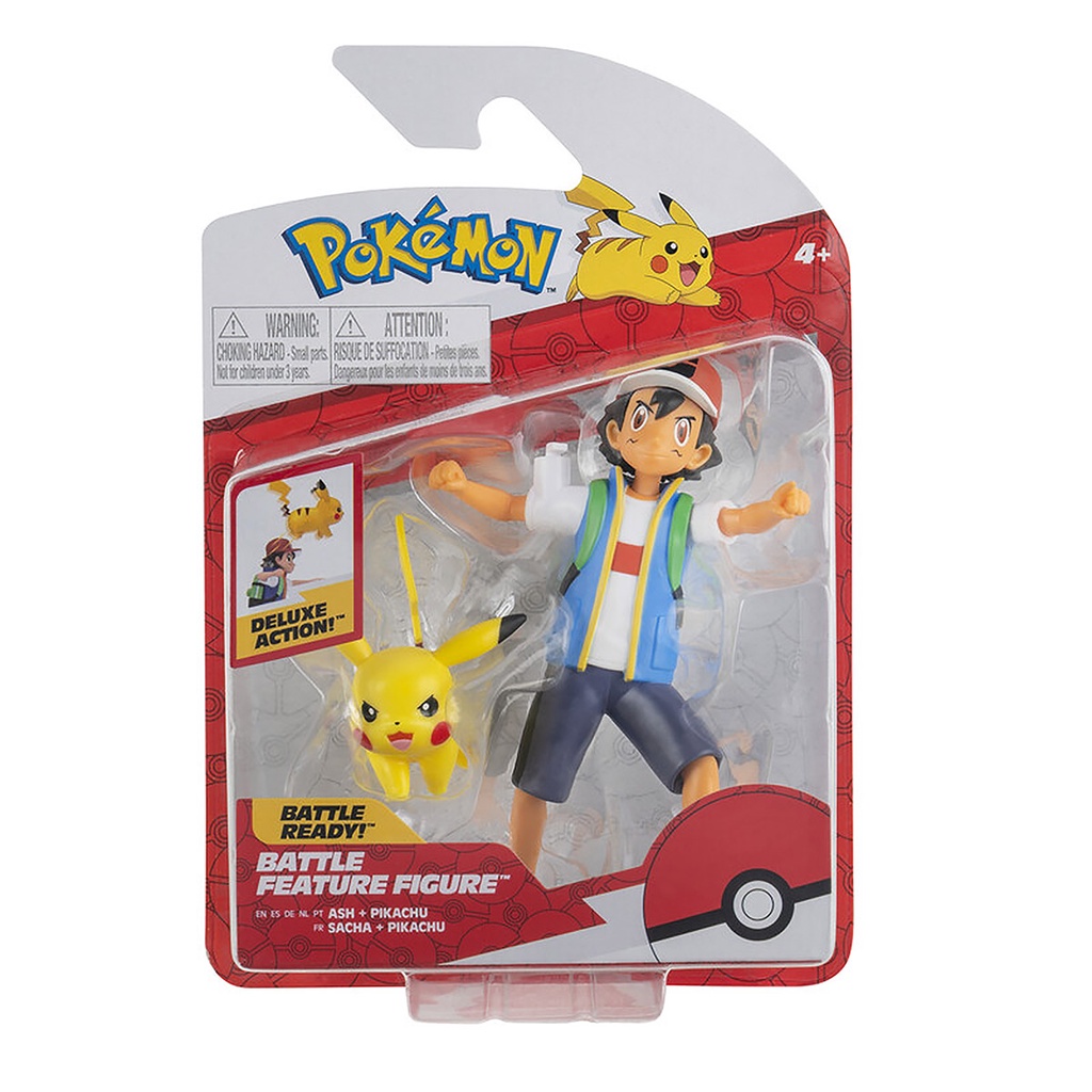 Compre Pokemon - Kit 8 Figuras de Batalha - Pikachu, Abra, Leafeon aqui na  Sunny Brinquedos.