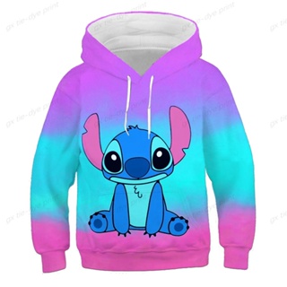 Novo Capuz Lilo Stitch Hoodie Engraçado Para Homens E Mulheres Animação Infantil Moletom Legal 3d Impresso Pulôver Meninos Meninas Moda