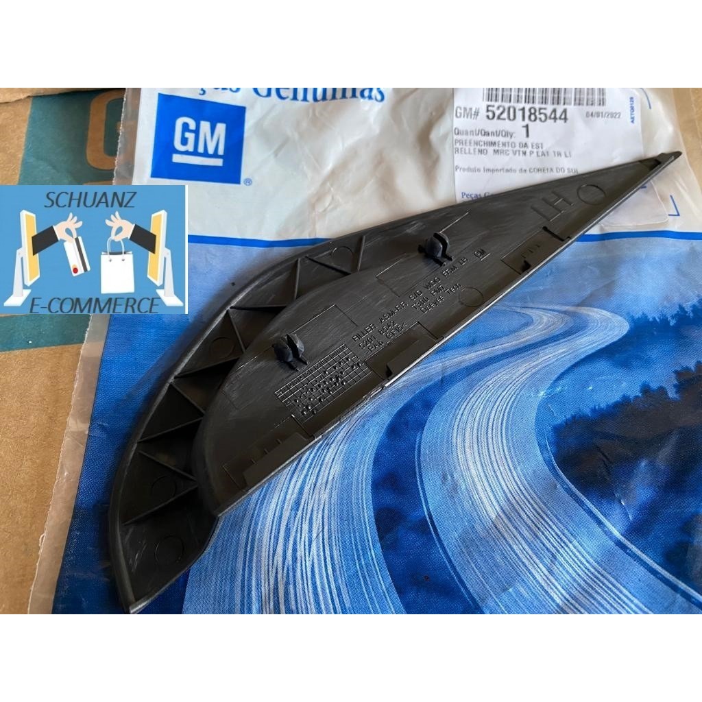 Moldura Acabamento Ext Coluna Porta Traseira Le Spin Gm 52018544