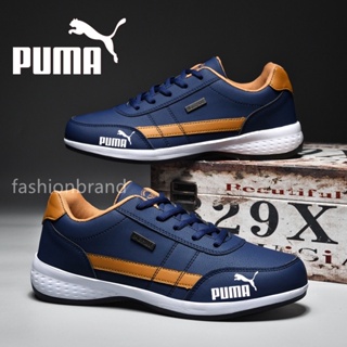 Tenis Masculino Sapatos Casuais Super Leves Brancos De Couro Homens Tênis Respiráveis Puma Tamanho 38-48 Masculinos Pum Plus