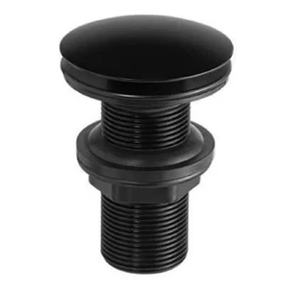 Valvula Click Lavatório Preto Para Cuba Pia De Abs 7/8