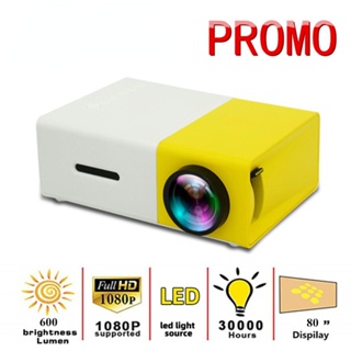 YG300 Pro LED Mini Projetor 480x272 Pixels Suporta 1080P Compatível Com HDMI USB Áudio Portátil Home Media Video Player