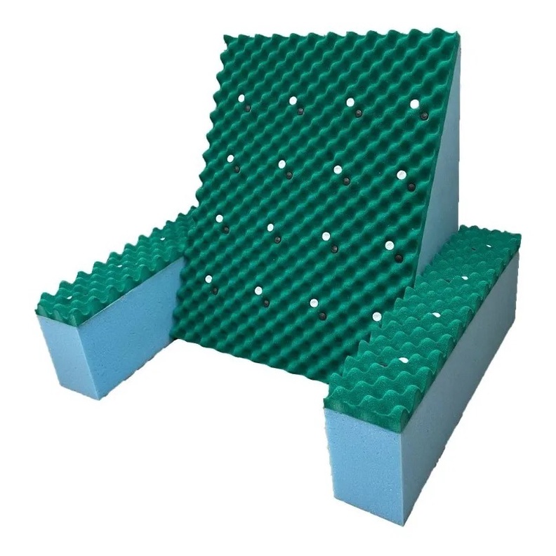 Encosto Magnético Com Capa Com Braços Removíveis Para Acamados Descansar e Relaxar