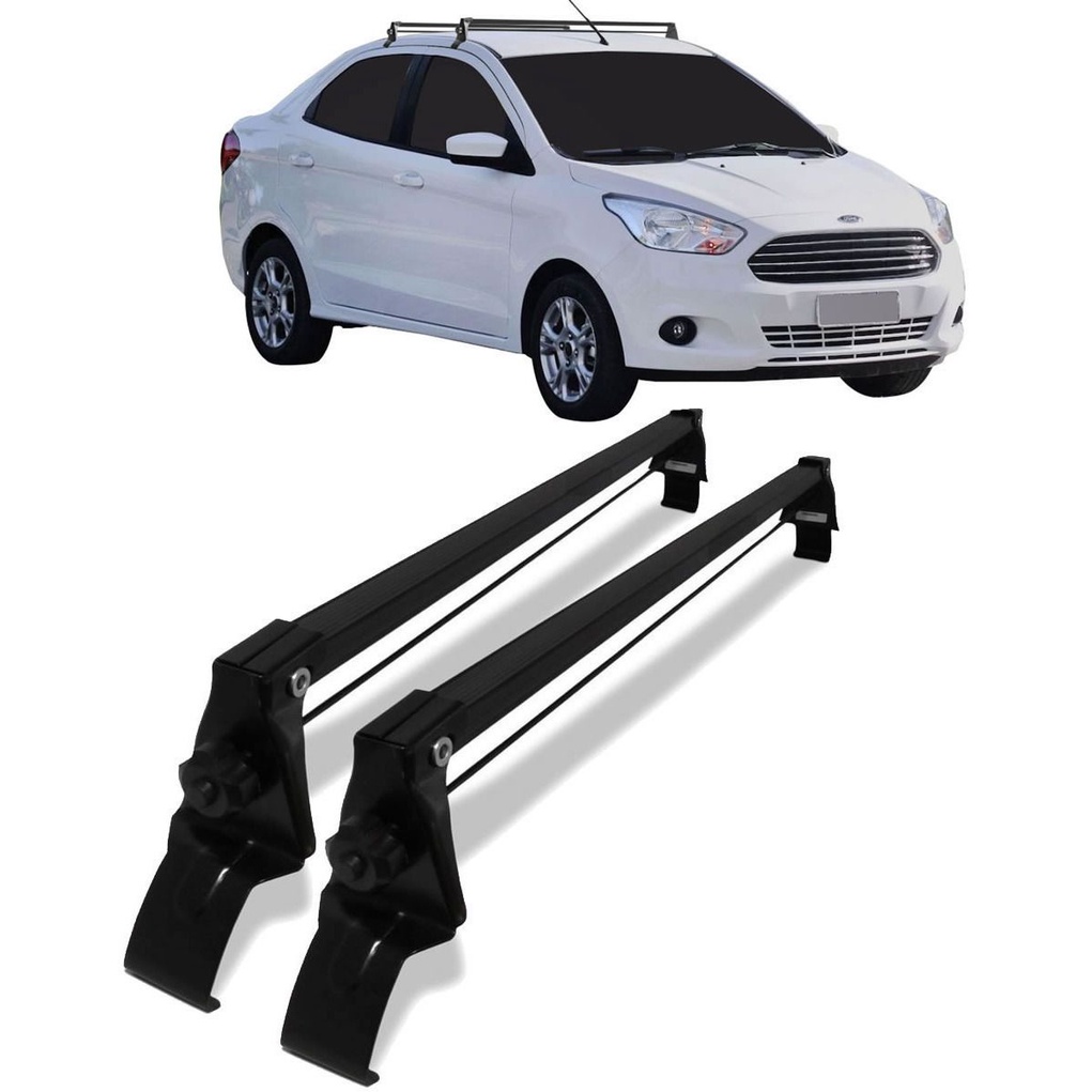 Rack Teto Vhip Ford Ka Novo Hatch e Sedan 2014 até 2019
