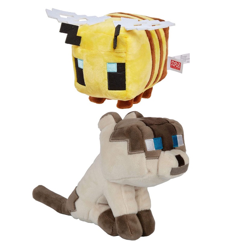Venda A Quente MJINX Abelha De Gato Minecraft 5,5 Polegadas Boneca De Pelúcia De Brinquedo