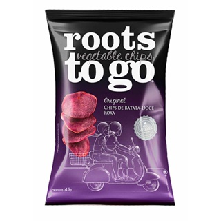 Batata Doce Roxa Chips Roots To Go 45g