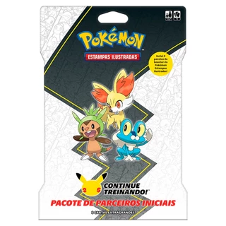 Pokémon TCG: Blister Gigante Pacote de Parceiros Iniciais Especial 25 anos