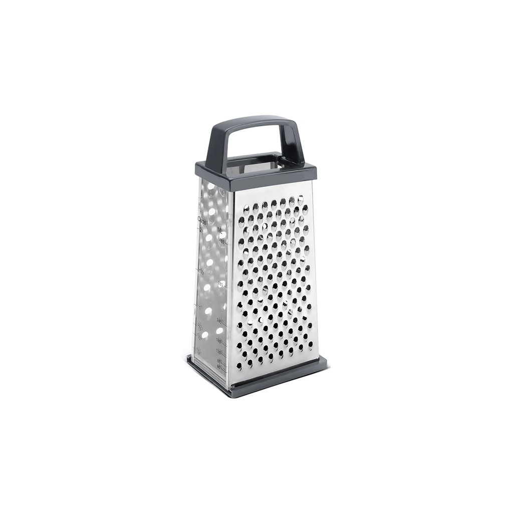 Ralador 4 Faces Com Visor Brinox Top Pratic 20,5 cm Preto