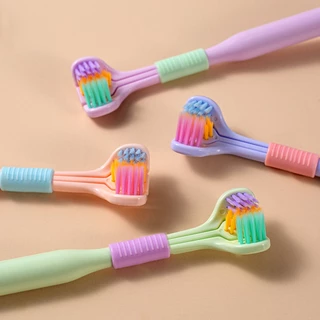 Escova De Dentes Ultra Fina E Macia De Três Lados Para Segurança Saúde Bucal/Super limpeza/Cuidar dos dentes