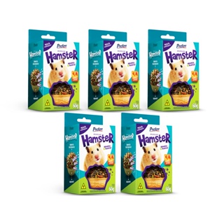 Tortinha Alimento Completo Para hamster Com mel - 60g - 5 un