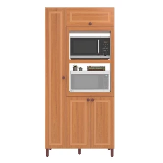 Paneleiro Triplo Indekes New Lara para 2 Fornos 4 Portas 100CM