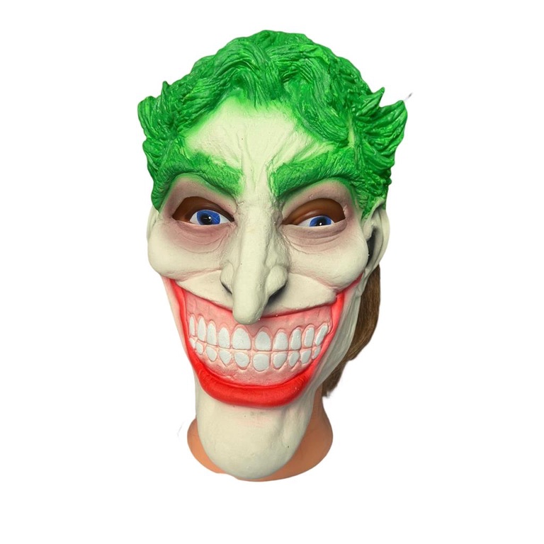 Fantasia Mascara Joker Coringa Palhaco de latex Festa terror Shopee Brasil