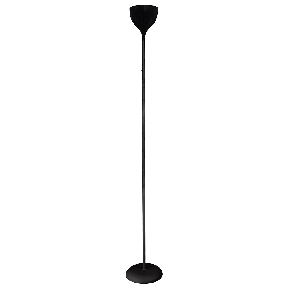 Luminária Coluna de Piso Retro Black Elegance