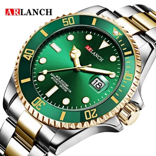 Arlanch Premium Relógio Original À Prova D'água Em Aço Inoxidável Para Homens