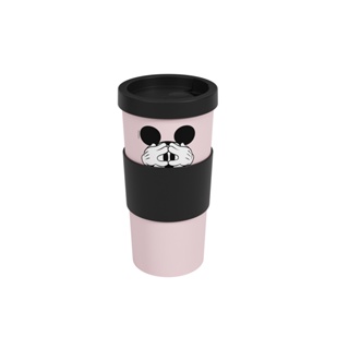 Copo Com Tampa Coza 8,6 x 8,6 x 16,2 cm 500 ml Disney Rosa
