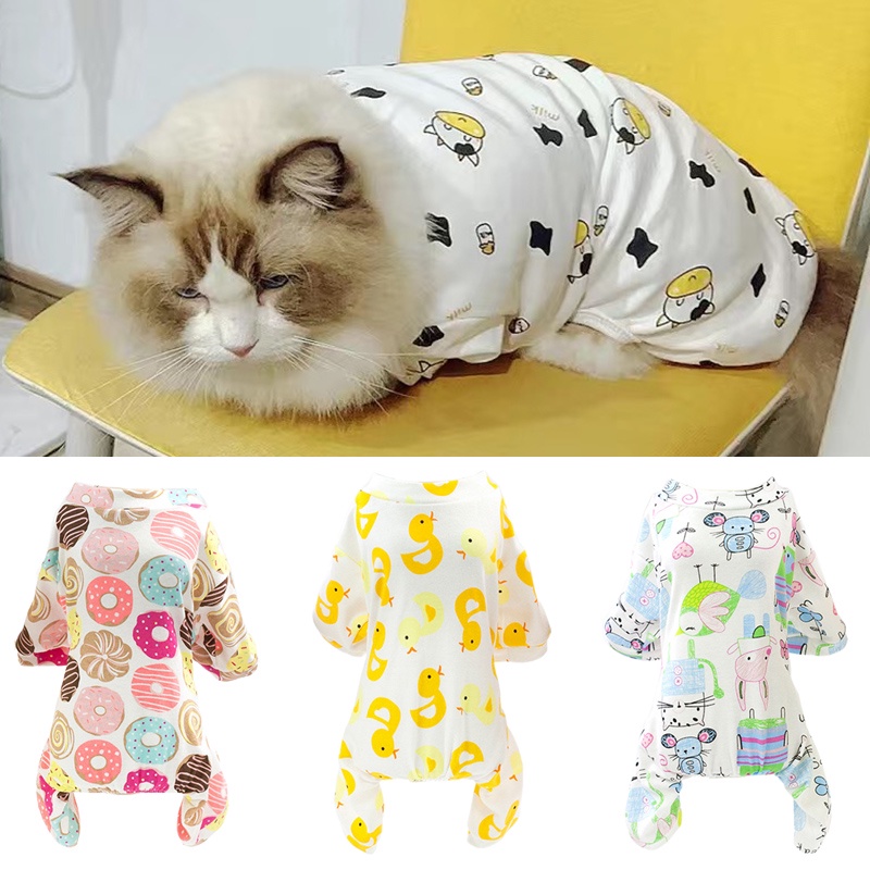 Cat Pijama De Gato Pijama Infantil Feminino Curto Toque Poliplex Gato