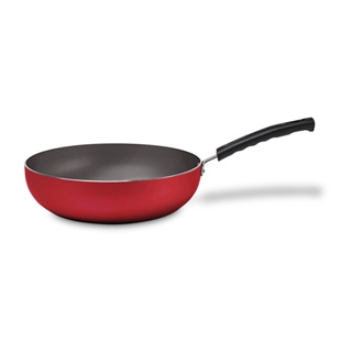 Wok Brinox Saffron Antiaderente 3,55 Litros Ø 28 cm Vermelho