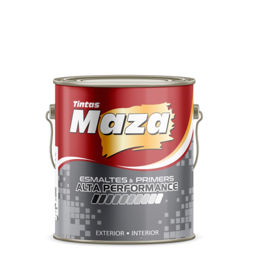 Esmalte Ferromack Branco 1L (Fundo e Acabamento) - Maza | Shopee Brasil