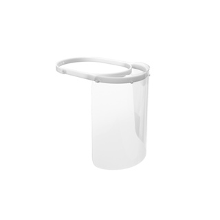 Máscara Protetora Brinox Para Rosto Inteiro 17,5 x 29,2 x 24 cm Com Visor Em Acetato