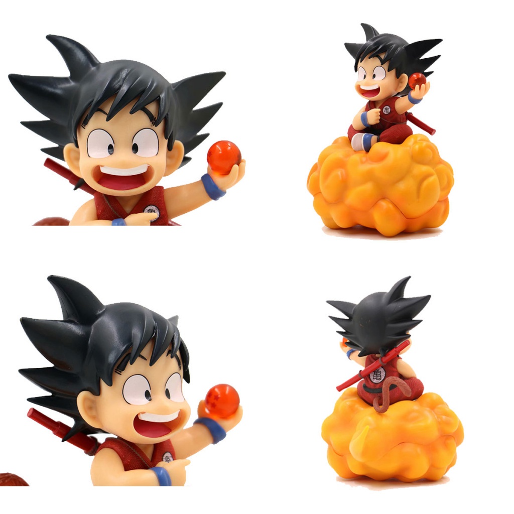 Anime Dragon Ball Z Figura Son Goku Figuras Macaco Rei Ação