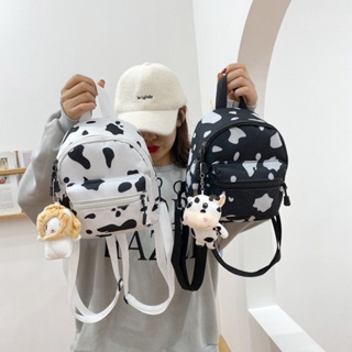 Mochila Pequena Fofa Multifuncional De Vaca Mini Feminina
