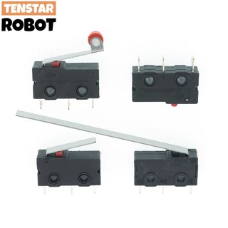 Micro Interruptor 5A 250VAC NO NC 2 Posição 3 Pinos De Limite Momentâneo KW12-3 KW12 A D N