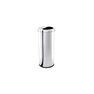 Lixeira Meia Lua Brinox Decorline 16,5 Litros Ø 20 x 59 cm Aço Inox