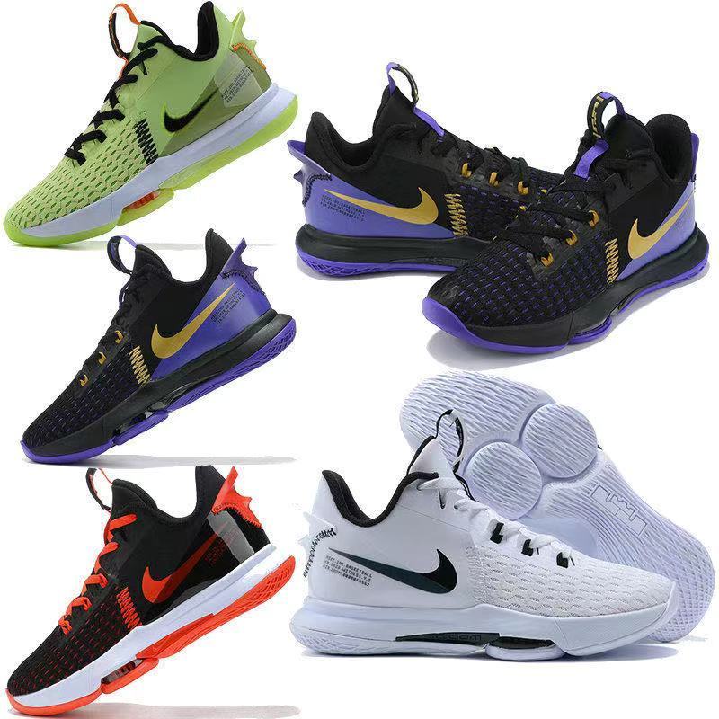 In Stock Original Lebron JAMES V Sapatos De Basquete Witness5 Tênis ...