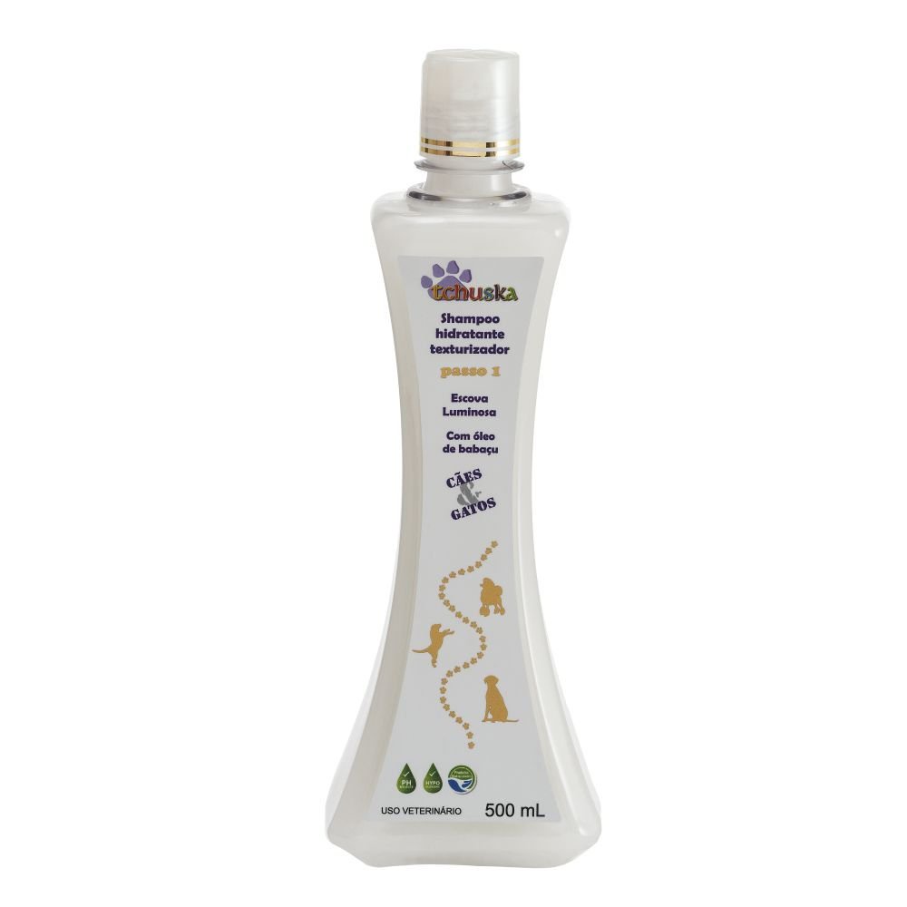 Shampoo Hidratante Texturizador Pet Tchuska 500ml Shopee Brasil